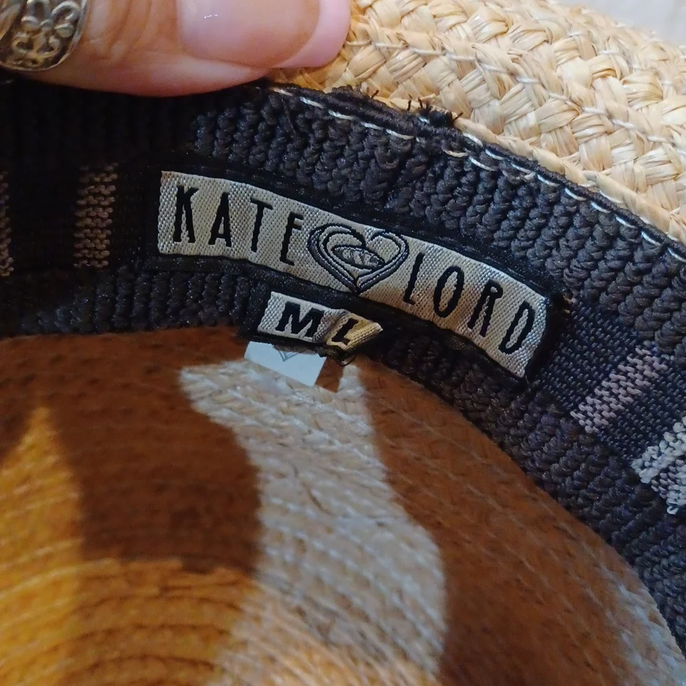 Kate Lord Stylish Straw Hat - Picture 7 of 7